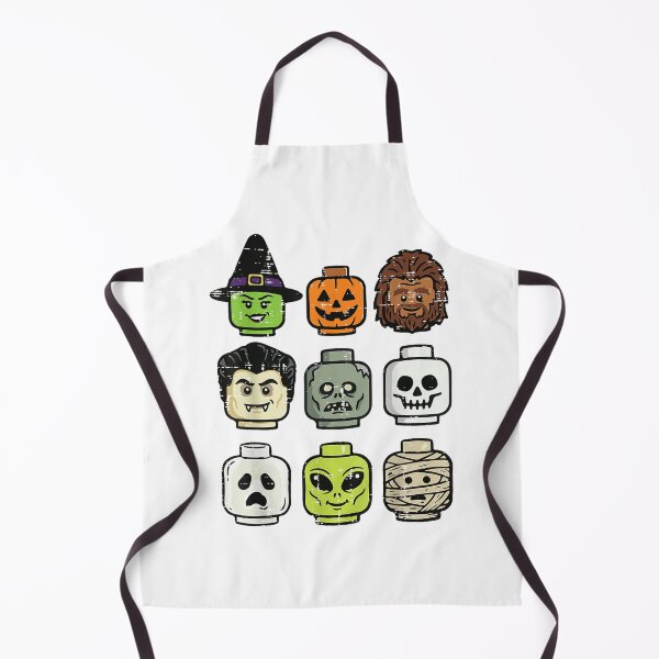 Item preview, Halloween Building Blocks Head Cute Bricks designed and sold by PartyFam.