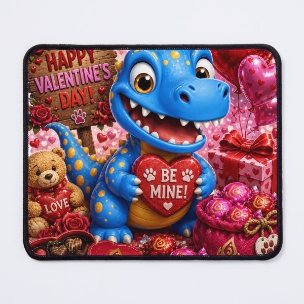 Item preview, Snappyzaurus Valentine's Day | Cute Dinosaur Stickers designed and sold by Collins Design.