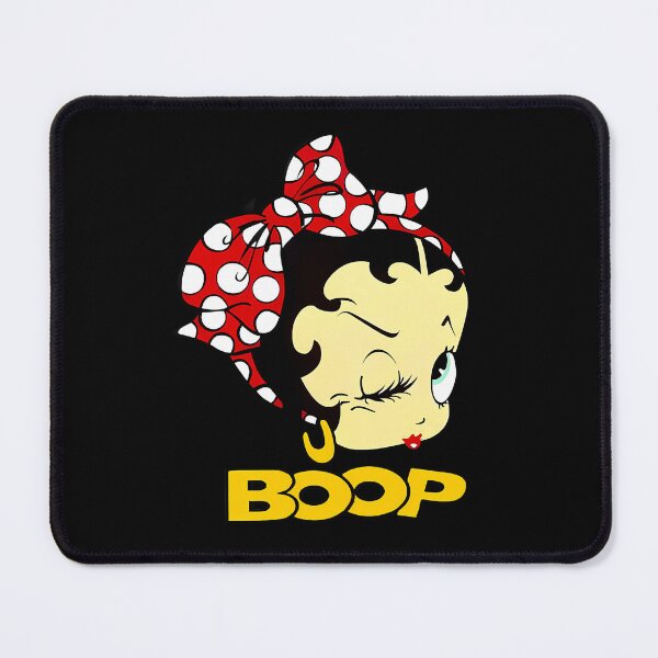 Item preview, Winking Cartoon Girl Red Polka Dot Bow designed and sold by abizar81.