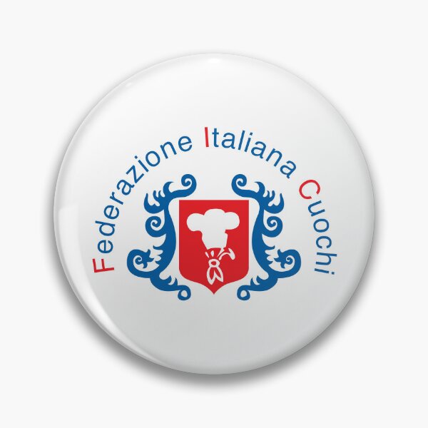 Artikelvorschau, Logo des italienischen Köcheverbandes – Meisterkoch-Emblem entworfen und verkauft von ChirariShope.
