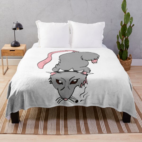Item preview, punk rat smoking designed and sold by BostuKorina.