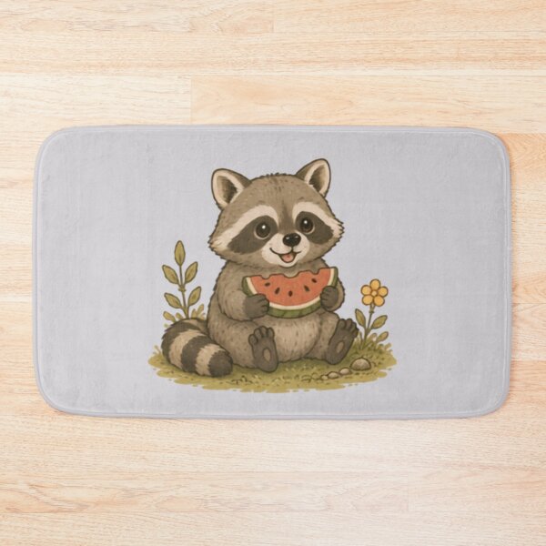 Item preview, Snack Time Raccon designed and sold by MellowMunchkins.