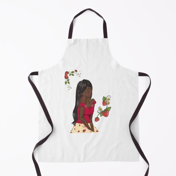 Item preview, Strawberry Cottage Girl Cute Strawberry Fairy Aesthetic designed and sold by BostuKorina.