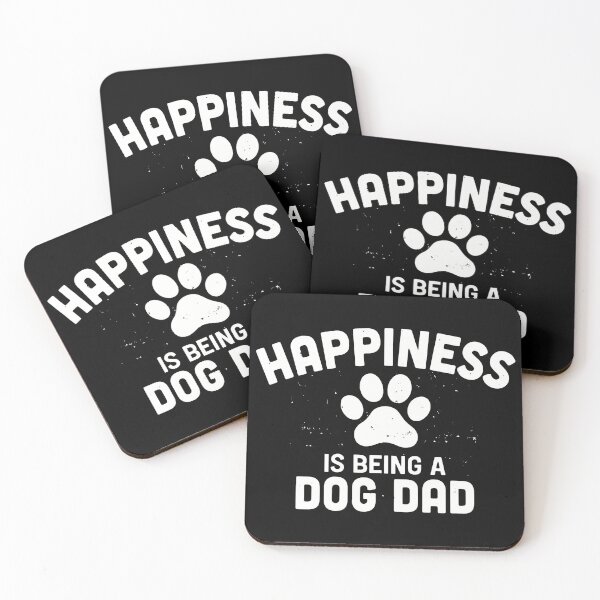 Item preview, Happiness Is Being A Dog Dad Paw Print Graphic designed and sold by SoyLamderma.