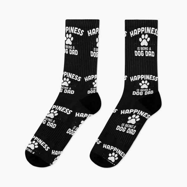 Item preview, Happiness Is Being A Dog Dad Paw Print Graphic designed and sold by SoyLamderma.