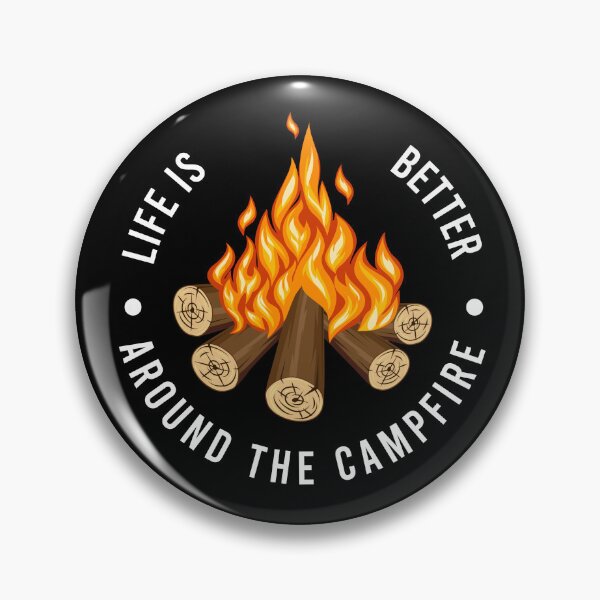 Item preview, Life Is Better Around the Campfire Camping Adventure designed and sold by teeperfect.