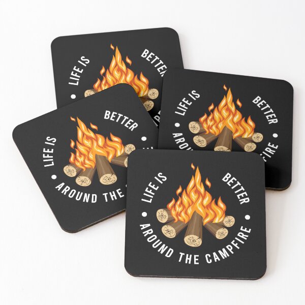 Item preview, Life Is Better Around the Campfire Camping Adventure designed and sold by teeperfect.