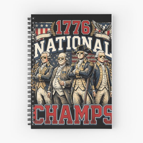 Item preview, 1776 National Champs Funny Patriotic America Founding Father designed and sold by DakotaButters.