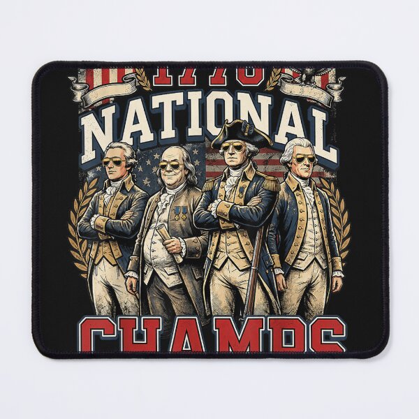Item preview, 1776 National Champs Funny Patriotic America Founding Father designed and sold by DakotaButters.