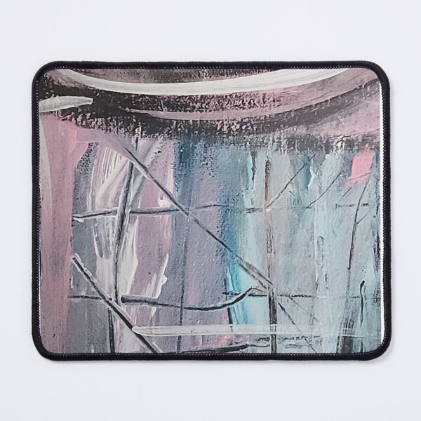 Item preview, Cyberpunk All Seeing Eye Fine Art Painting, Abstract Matrix designed and sold by CinziaBStudio.