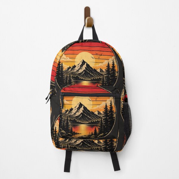 Item preview, Vintage Mountain Sunset Landscape designed and sold by Verdezeus86 .