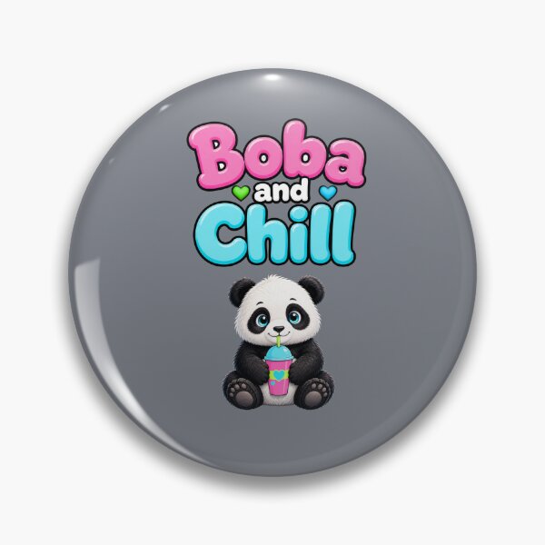 Item preview, Cute Panda Boba and Chill Bubble Tea Kawaii T-Shirt designed and sold by Aimetoi.