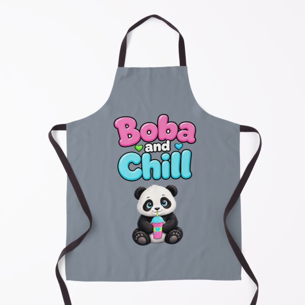 Item preview, Cute Panda Boba and Chill Bubble Tea Kawaii T-Shirt designed and sold by Aimetoi.