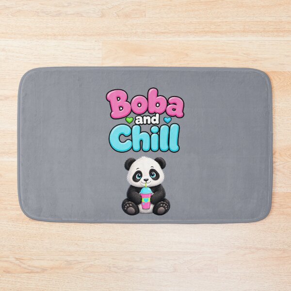 Item preview, Cute Panda Boba and Chill Bubble Tea Kawaii T-Shirt designed and sold by Aimetoi.