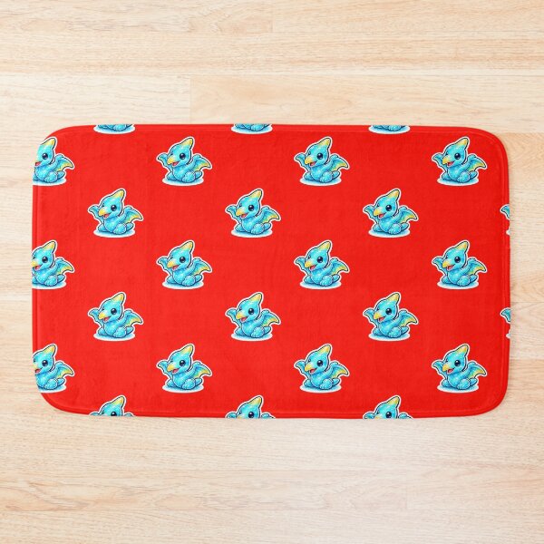 Item preview, Cute Blue Baby Pterodactyl Kawaii Art designed and sold by OddGarage.