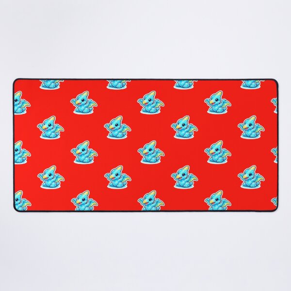 Item preview, Cute Blue Baby Pterodactyl Kawaii Art designed and sold by OddGarage.