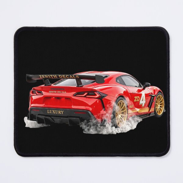 Item preview, Zenith Decals Luxury Red Supercar Drift Burnout Graphic Sticker designed and sold by zenithdecalco.