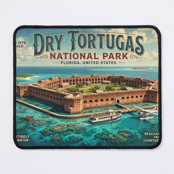 Item preview, DRY TORTUGAS NATIONAL PARK FLORIDA designed and sold by likbatonboot.