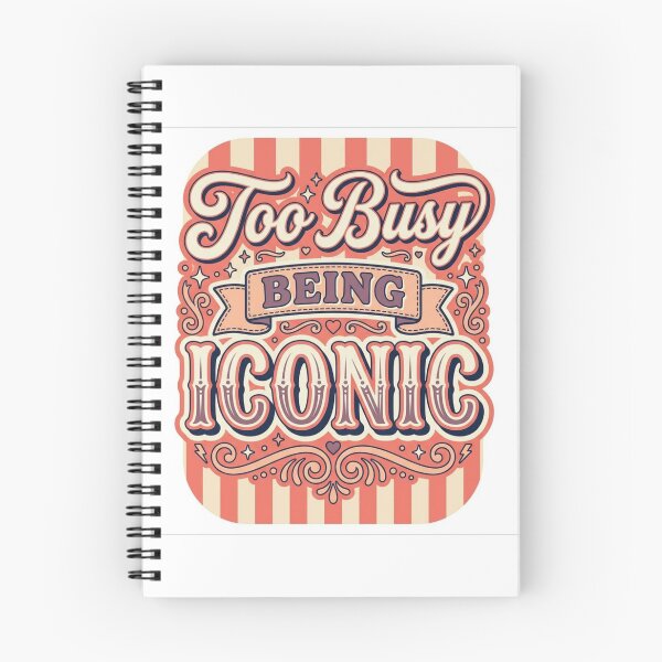 Aperçu de l'œuvre Trop occupé à être iconique créée et vendue par Love Joy.