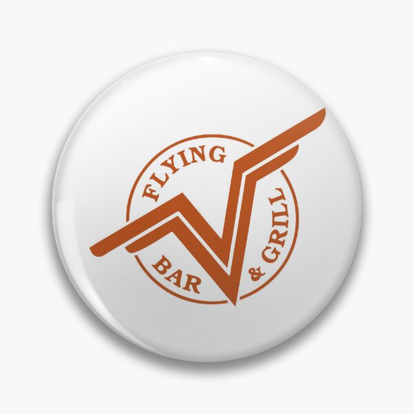 Item preview, Flying V Bar & Grill - Vintage Circular Emblem designed and sold by ChirariShope.