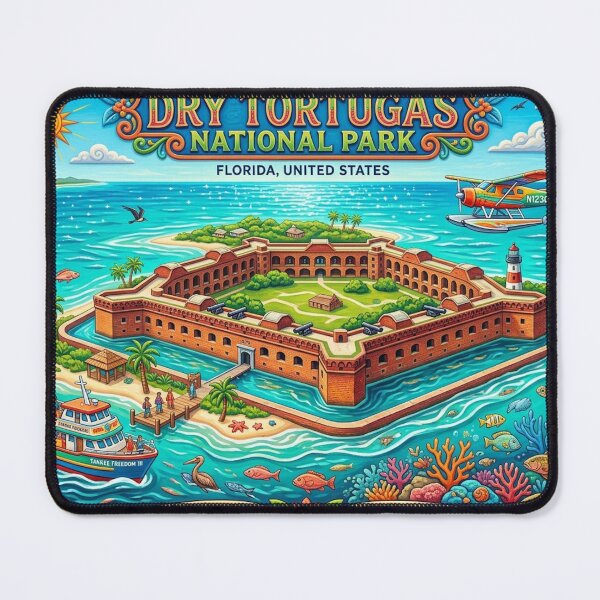 Item preview, DRY TORTUGAS NATIONAL PARK FLORIDA designed and sold by likbatonboot.