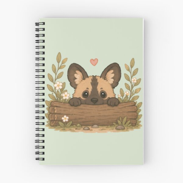 Item preview, Peekaboo African Wild Dog designed and sold by MellowMunchkins.