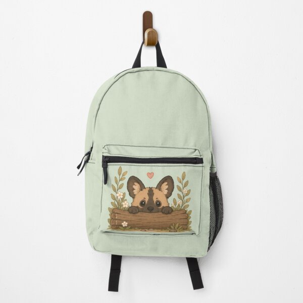 Item preview, Peekaboo African Wild Dog designed and sold by MellowMunchkins.