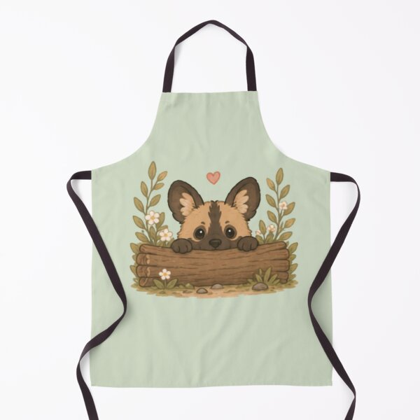 Item preview, Peekaboo African Wild Dog designed and sold by MellowMunchkins.