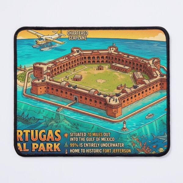 Item preview, DRY TORTUGAS NATIONAL PARK FLORIDA designed and sold by likbatonboot.
