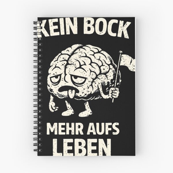 Item preview, Kein Bock Mehr Aufs Leben designed and sold by TeeHaven-Art.