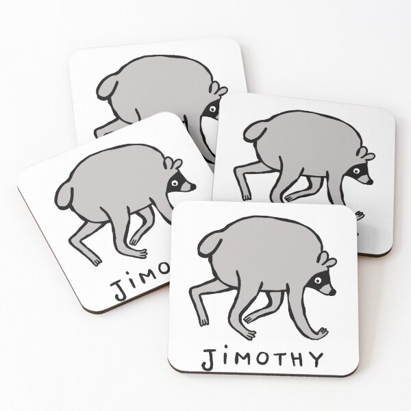 Item preview, Jimothy the racoon from Seattle designed and sold by Inna Ruda.