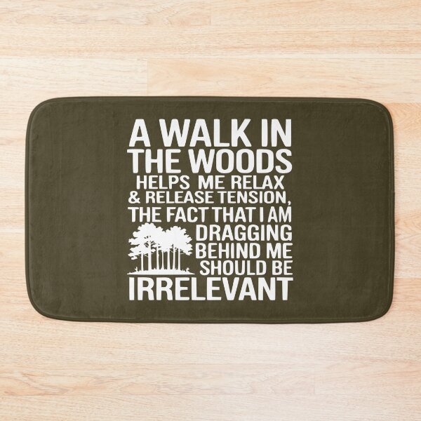Item preview, A Walk in The Woods Helps Me Relax & Release Tension T-Shirt designed and sold by Colorfulman.