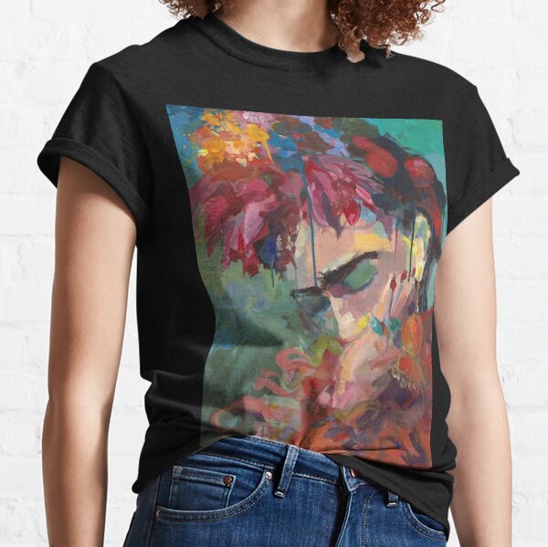Mit Blumen Classic T-Shirt