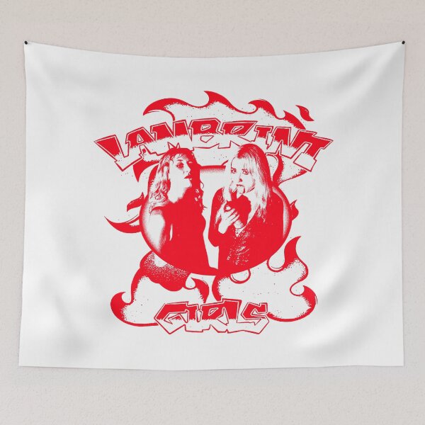 Item preview, Red Silhouette Design Punk Rock Band designed and sold by GuadalupeDecker.