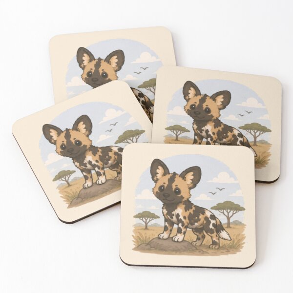 Item preview, Adventure African Wild Dog designed and sold by MellowMunchkins.