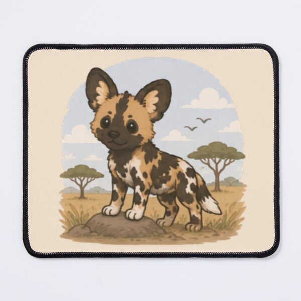 Item preview, Adventure African Wild Dog designed and sold by MellowMunchkins.