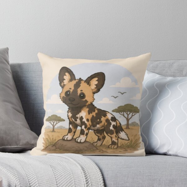 Item preview, Adventure African Wild Dog designed and sold by MellowMunchkins.