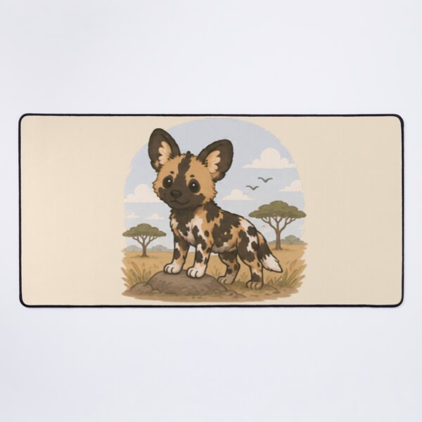 Item preview, Adventure African Wild Dog designed and sold by MellowMunchkins.