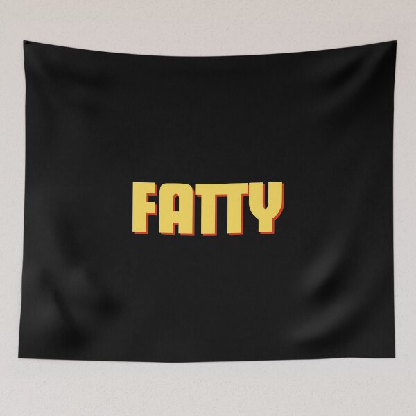 Item preview, Fatty, color art designed and sold by Lifelovepositiv.