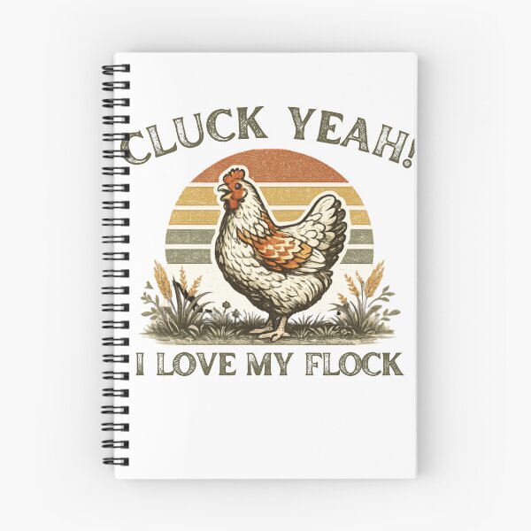 Item preview, Cluck Yeah I Love My Flock T-Shirt, Backyard Chicken Keeper Gift, Funny Hen Lover Graphic Tee designed and sold by OUICHA.