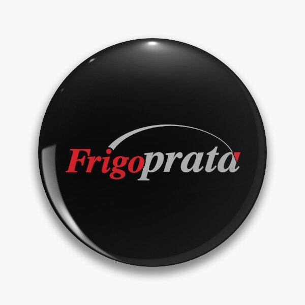 Item preview, Frigoprata Brand Logo - Sleek Red & Grey Typography designed and sold by ChirariShope.