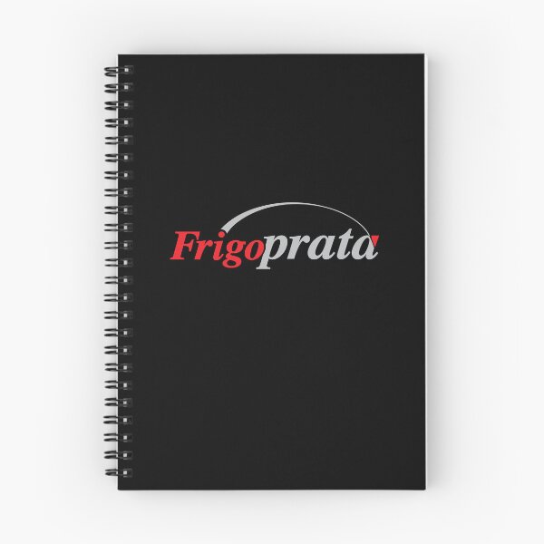 Item preview, Frigoprata Brand Logo - Sleek Red & Grey Typography designed and sold by ChirariShope.