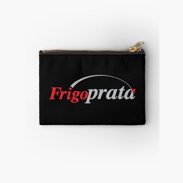 Item preview, Frigoprata Brand Logo - Sleek Red & Grey Typography designed and sold by ChirariShope.