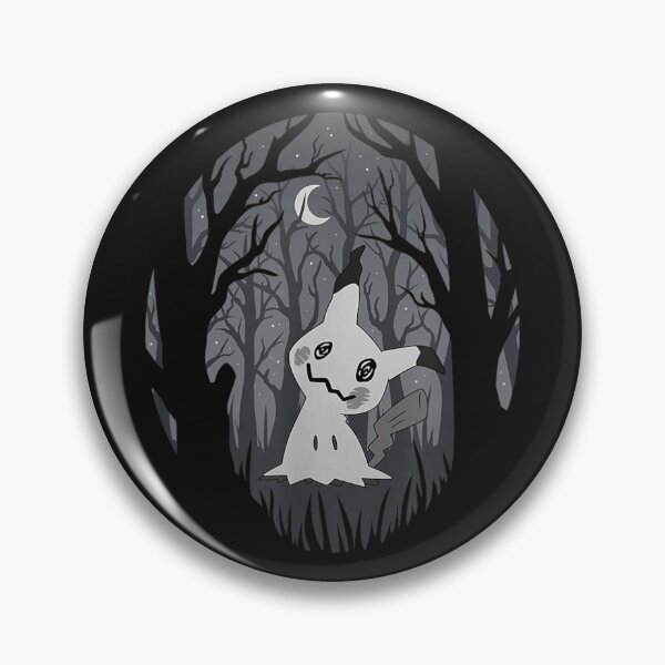 Item preview, Mimikyu Ghost Fairy Type Dark Spooky Forest designed and sold by DakotaButters.