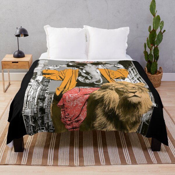 Item preview, Cool Ganesha Riding Lion Streetwear Hip Hop Music Art designed and sold by PANNARUK THAILAND.