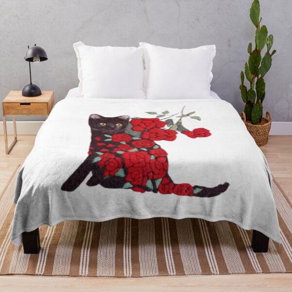Item preview, Black Feline Roses designed and sold by PalikoRuka.