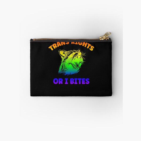 Item preview, Trans Rights Or I Bites Rainbow Raccoon designed and sold by UnitedColours.
