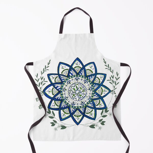 Item preview, Botanical Mandala with Fine Leaf Foliage designed and sold by Natashalovesart.