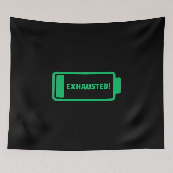 Item preview, Exhausted Bazinga Style Funny Comic Parody designed and sold by Mircea786.
