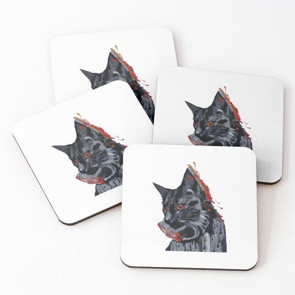 Item preview, Dripping Dark Feline designed and sold by PalikoRuka.
